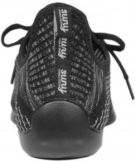 Anna Kern Suny Danssneakers Heren 4010 Pureflex Splitzool Sneaker Salsa Stijldansen Zwart Grijs