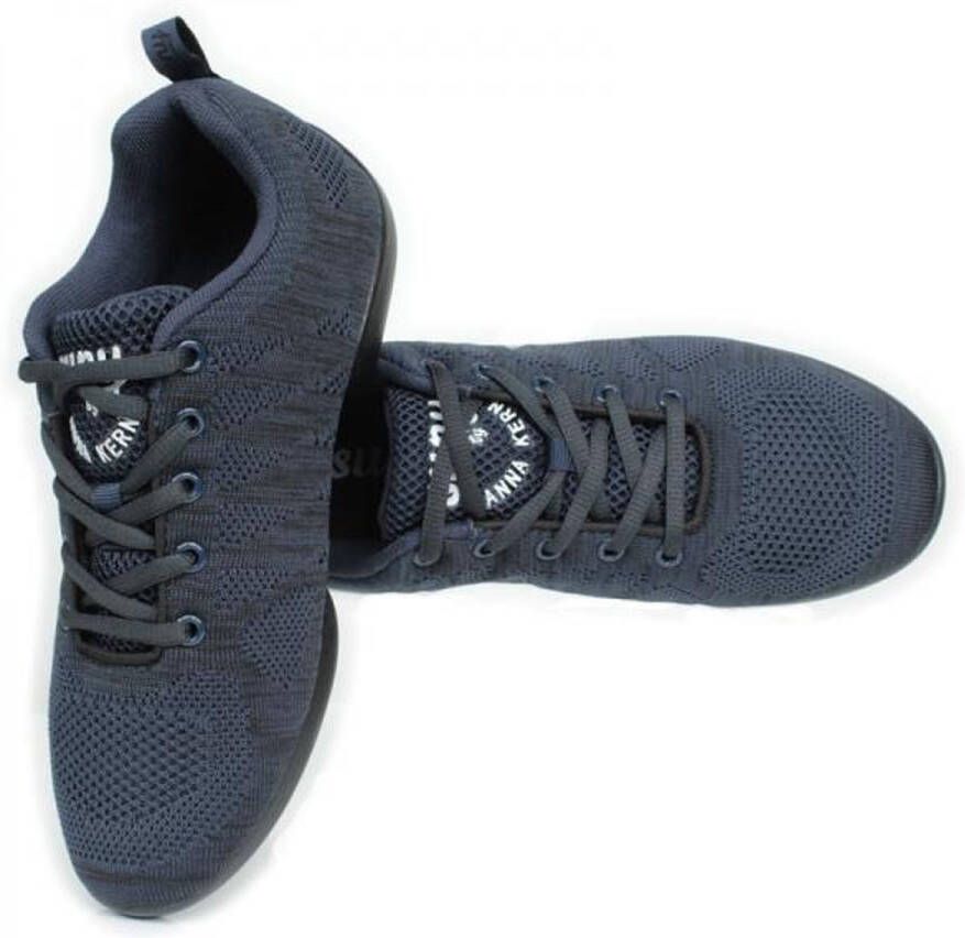 Anna Kern Suny Danssneakers Heren 4030-bold Trainingsschoen Salsa Latin Stijldansen Jazz Blauw