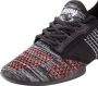 Anna Kern Suny Lage Danssneakers Dames 115 Pureflex Splitzool Salsa Latin Stijldansen Zwart Rood - Thumbnail 12