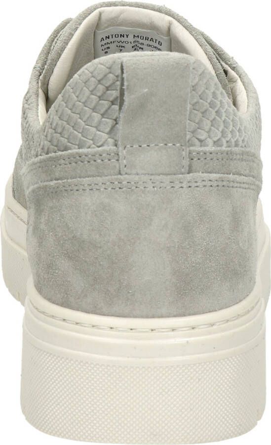 Antony Morato Flint sneakers python Grijs Suede Lage sneakers Heren - Foto 7