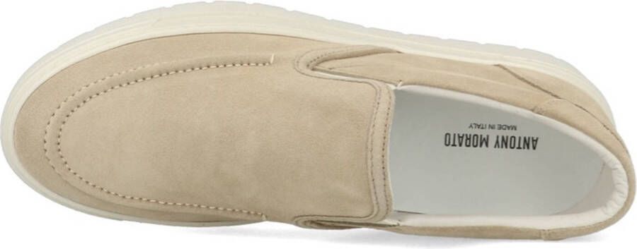 Antony Morato Heren Instappers & Mocassins Mmfw01559 Loafer Beige