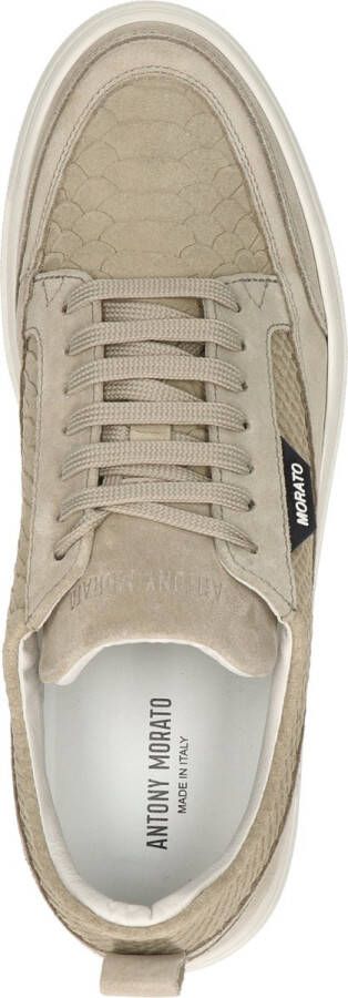 Antony Morato Heren Sneakers Mmfw01558 Sneaker Biege Beige