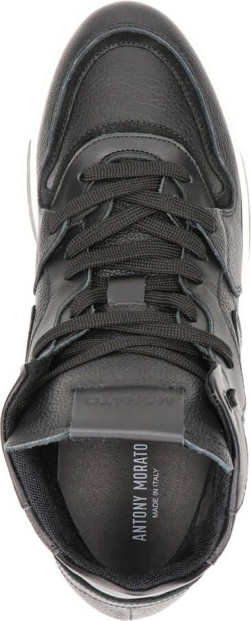 Antony Morato Running High heren sneaker Zwart