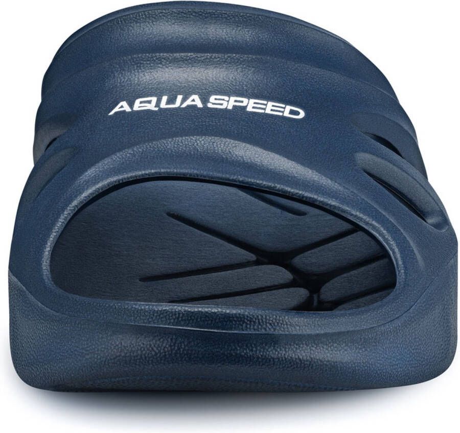 Aqua Speed Badslippers Licht Comfortabel en Duurzaam Navyblauw