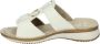 Ara 1229021 Volwassenen Dames slippers Wit beige - Thumbnail 5