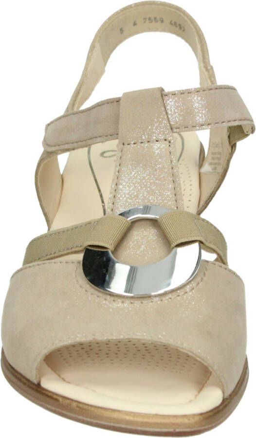 Ara 1235730 Volwassenen Sandalen met hakDames Sandalen Taupe