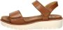 Ara 1233518 Volwassenen Sandalen met hakDames Sandalen Cognac - Thumbnail 3