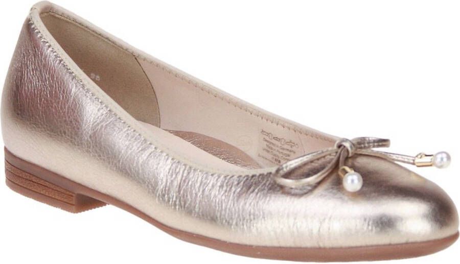 Ara Goud Metallic Ballerina