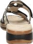 Ara Slippers Hawaï wedge heel summer shoe slippers with velcro - Thumbnail 41