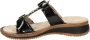 Ara Slippers Hawaï wedge heel summer shoe slippers with velcro - Thumbnail 43