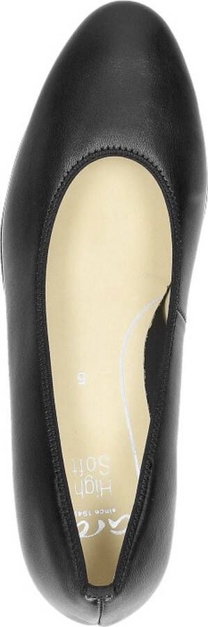 Ara High Soft dames pumps in zwart leder ½