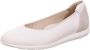 Ara Off White Ballerina Pomp voor Vrouwen Beige Dames - Thumbnail 6