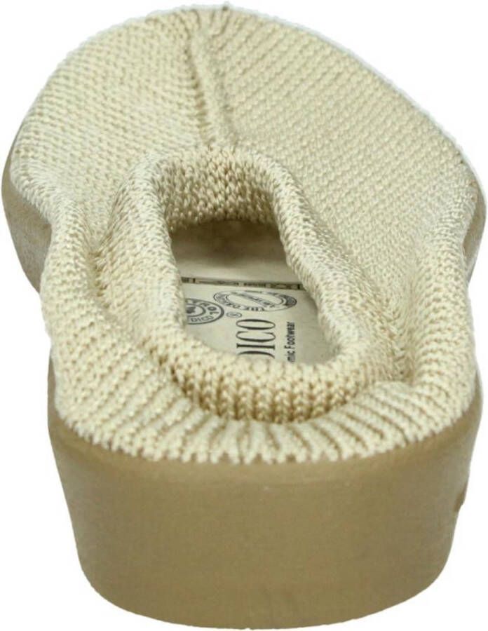 Arcopedico NEW SEC Dames pantoffels Wit beige