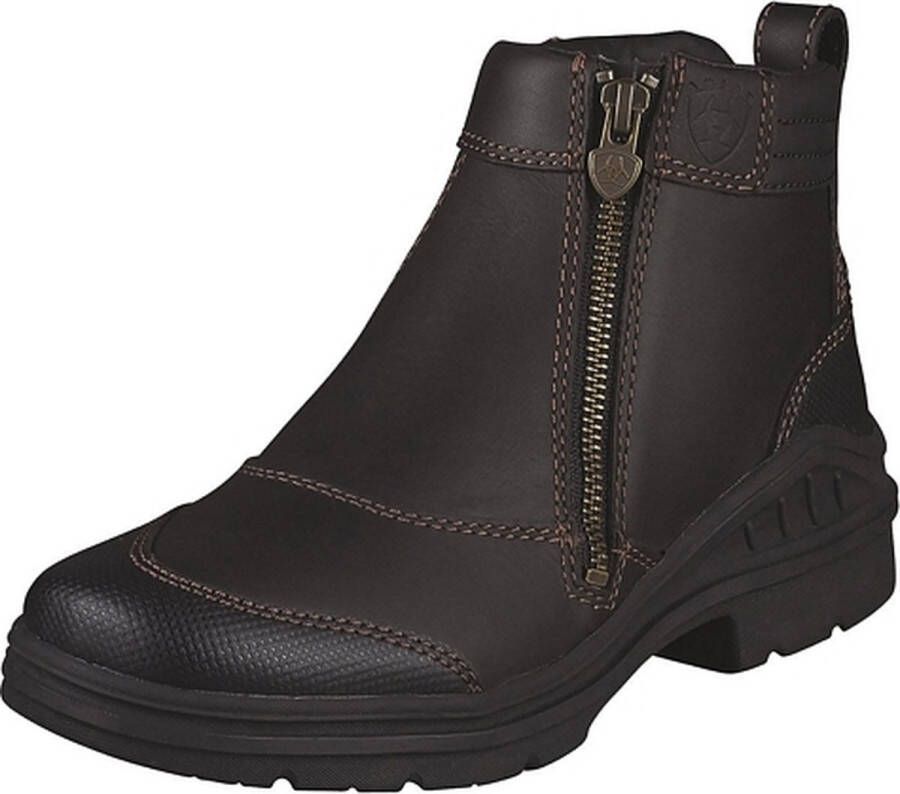 Ariat Barnyard Side Zip Dames darkbrown