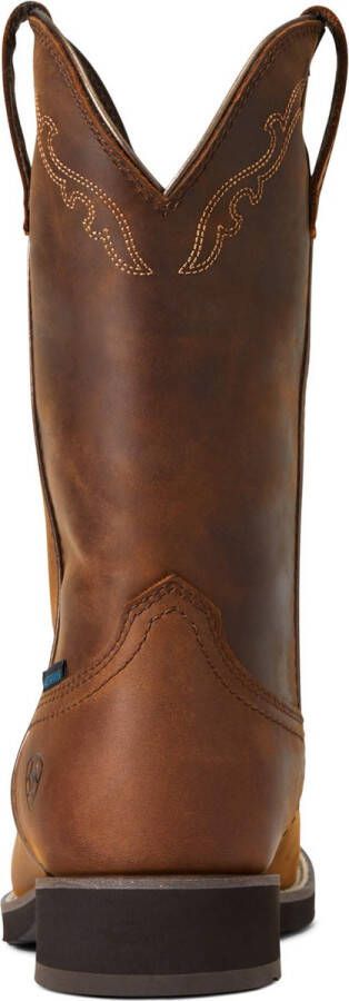 Ariat Delilah Round Toe H20 Waterproof Western Boot Rijlaarzen Distressed Brown Waterdicht