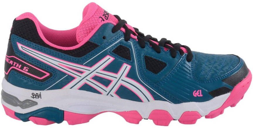 ASICS Gel-Blackheath 5 Hockeyschoenen Vrouwen Blauw Roze Wit