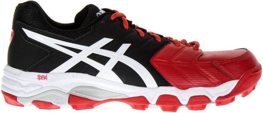 ASICS Gel-Blackheath 6 Hockeyschoenen Mannen rood wit zwart