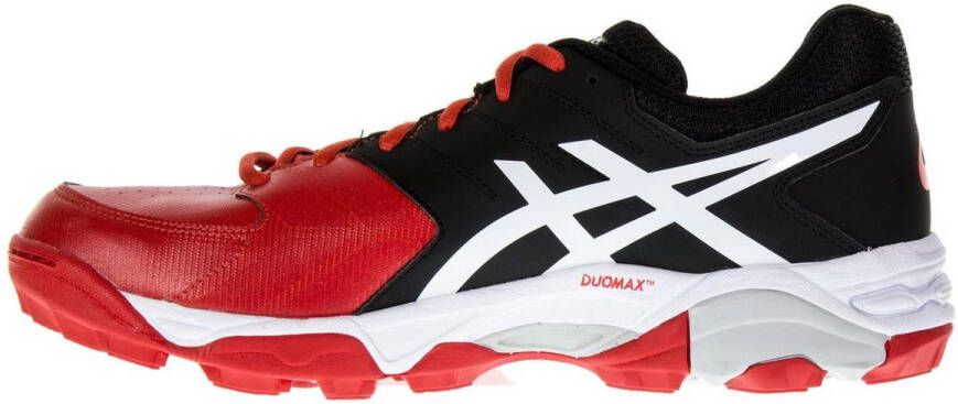 ASICS Gel-Blackheath 6 Hockeyschoenen Mannen rood wit zwart