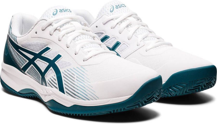 ASICS Gel-Game 8 Clay Heren Sportschoenen Tennis Smashcourt White Green - Foto 10