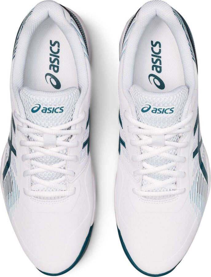 ASICS Gel-Game 8 Clay Heren Sportschoenen Tennis Smashcourt White Green - Foto 7