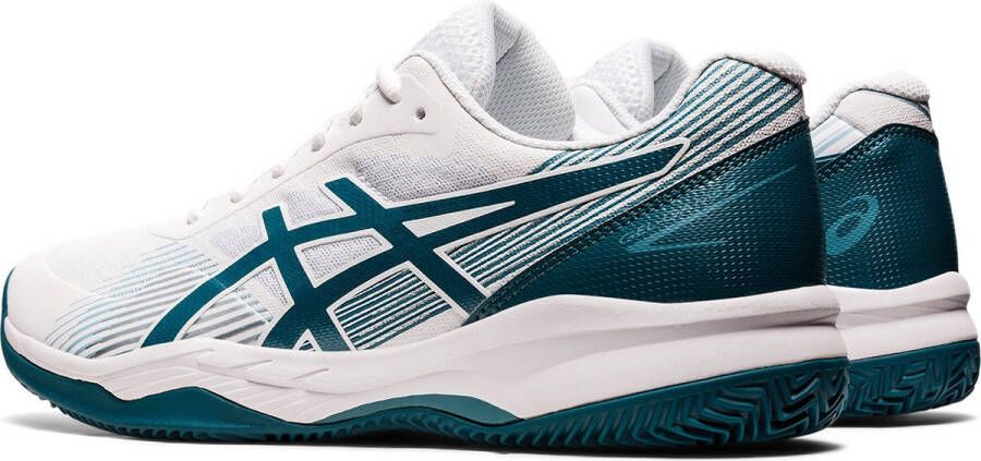 ASICS Gel-Game 8 Clay Heren Sportschoenen Tennis Smashcourt White Green - Foto 8