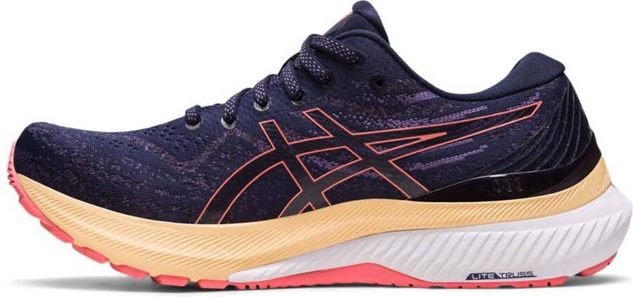 ASICS Gel-Kayano 29 Hardloopschoenen Midnight Papaya Dames