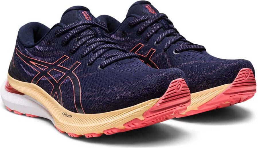 ASICS Gel-Kayano 29 Hardloopschoenen Midnight Papaya Dames