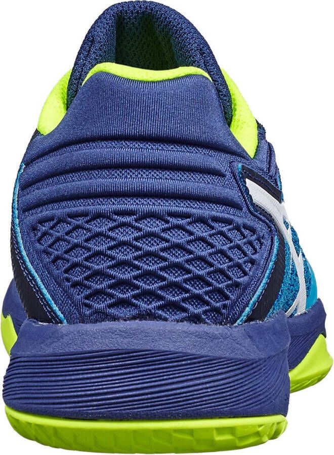 ASICS Gel-Netburner Ballistic Sportschoenen Vrouwen licht blauw donker blauw geel