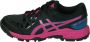 ASICS Gel-Peake Sportschoenen Unisex zwart roze blauw - Thumbnail 6