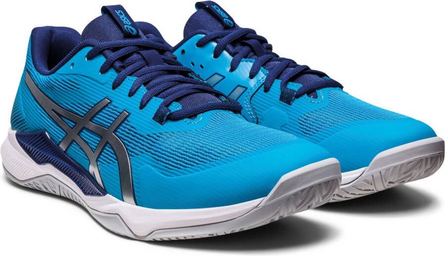 ASICS Gel-Tactic Volleybalschoenen Island Blue Pure Silver Heren - Foto 7