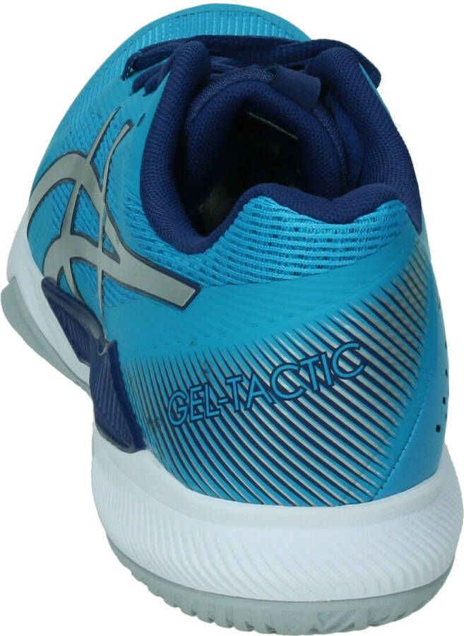 ASICS Gel-Tactic Volleybalschoenen Island Blue Pure Silver Heren - Foto 8