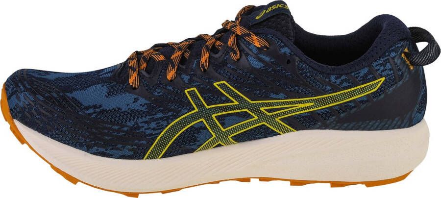 ASICS Fuji Lite 3 Trailrunningschoenen Ink Teal Golden Yellow Heren - Foto 9