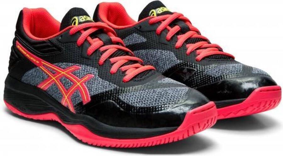 ASICS Netburner Ballistic FF Sportschoenen Vrouwen zwart grijs roze - Foto 6