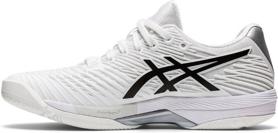 ASICS Solution Speed FF Clay Dames Sportschoenen Tennis Smashcourt White Black