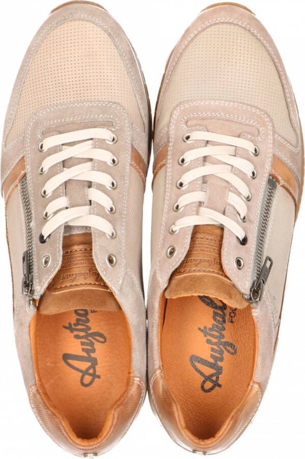 Australian Browning heren sneakers Taupe