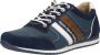 Australian Blauwe Suède Lage Sneakers Camaro Multicolor Heren - Thumbnail 15