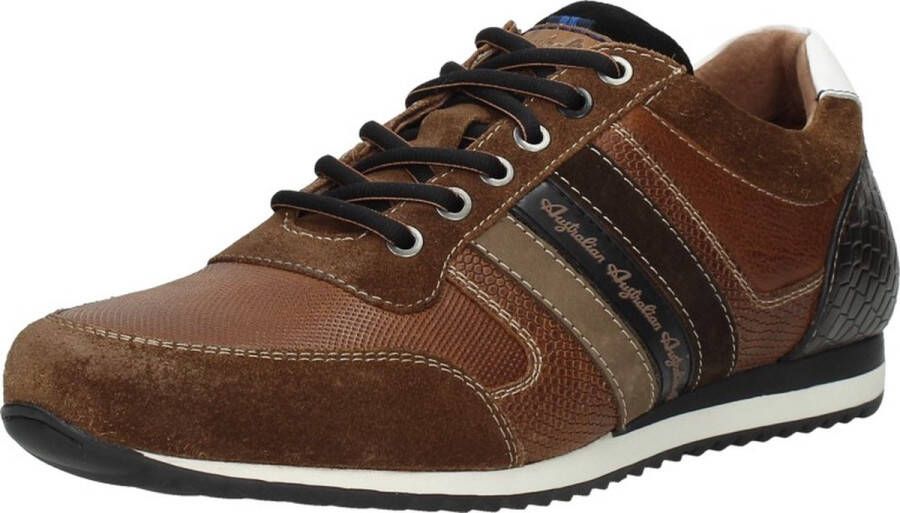 Australian Camaro Sneakers cognac Leer