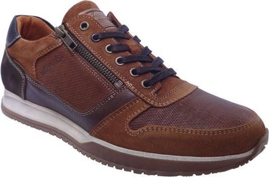 Australian Footwear Browning Sneakers Cognac Heren Sneakers Cognac