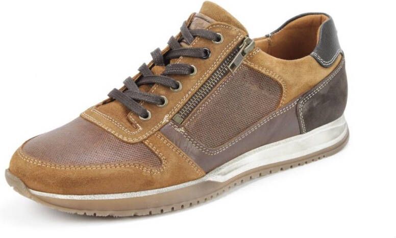 Australian Footwear Browning Sneakers Cognac Heren Sneakers Cognac