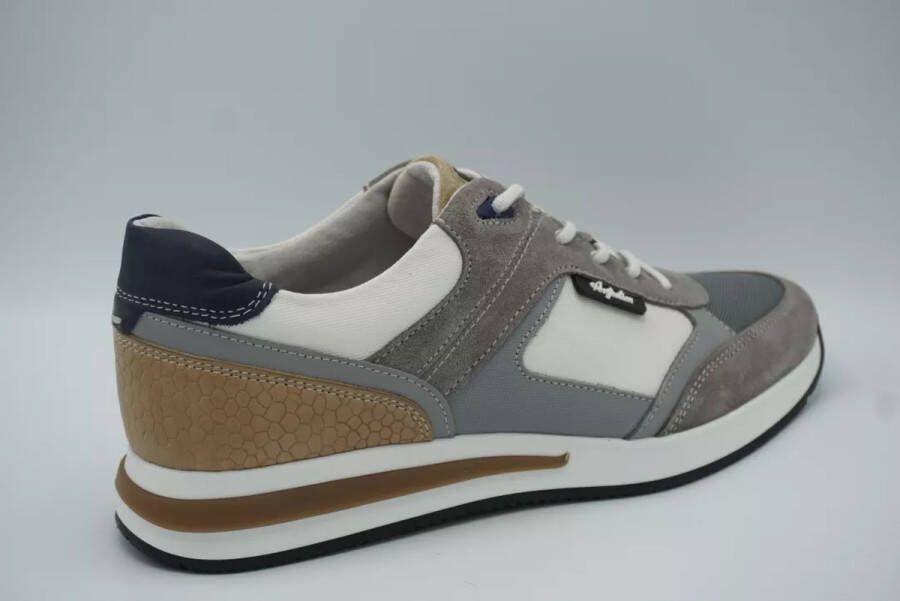 Australian Footwear Clint Sneakers Wit White-Grey-Beige