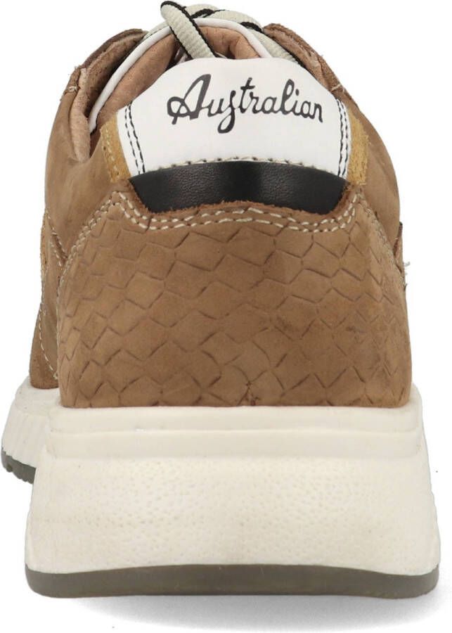 Australian Graham Sneakers taupe Leer Heren