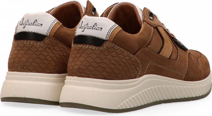 Australian Graham Sneakers taupe Leer Heren