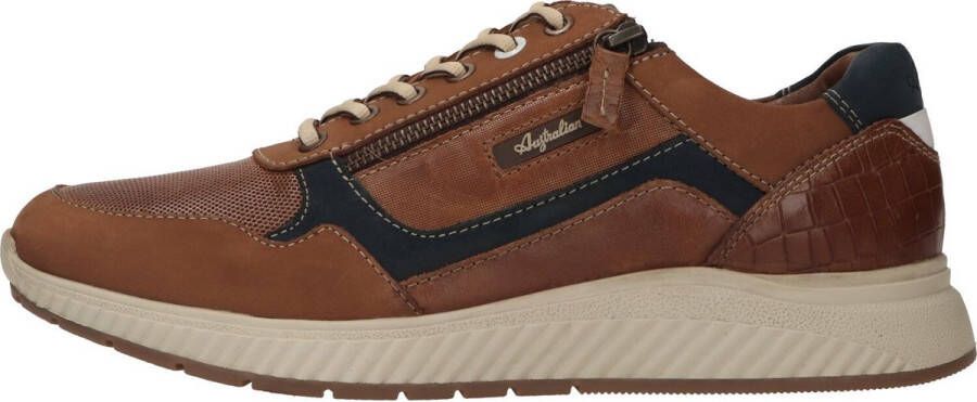 Australian Hatchback Veterschoenen Laag cognac