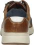 Australian Stijlvolle leren sneakers met rits en veters Brown Heren - Thumbnail 9