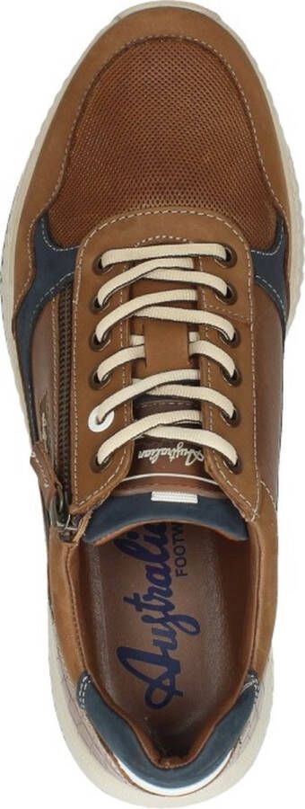 Australian Hatchback Veterschoenen Laag cognac