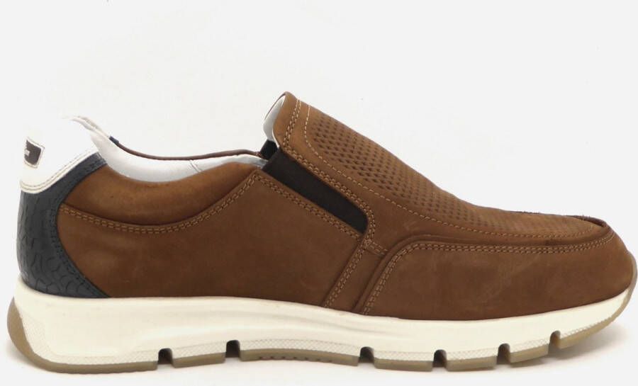 Australian Heren Instappers & Mocassins Eagle Cognac