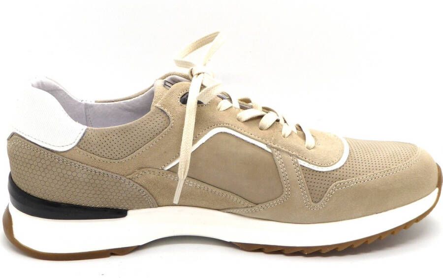 Australian Heren Sneaker Frederico 15.1543.03-U3S Lichtbeige