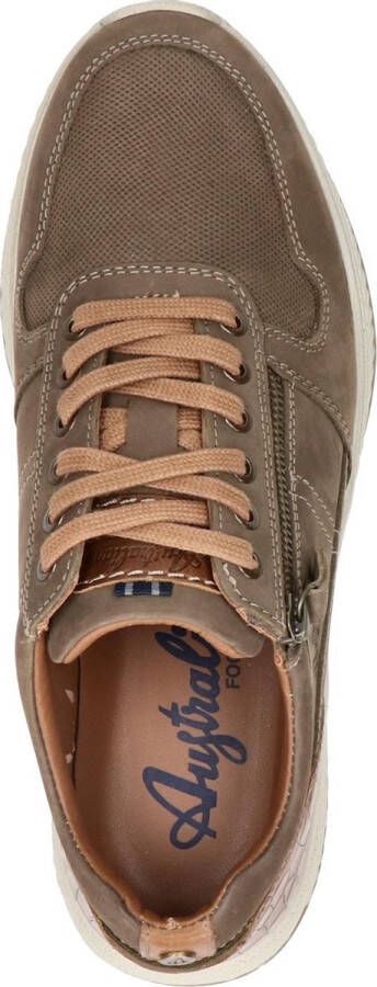 Australian Heren Sneakers 15.1528.01 Hurricane Taupe