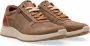 Australian Footwear Hurricane Leather Sneaker casual Taupe-Camel - Thumbnail 13