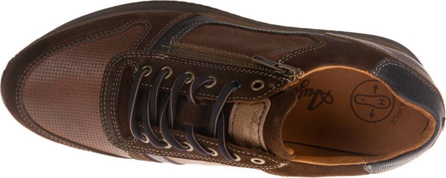 Australian Footwear Browning Sneakers Widht H Bruin Brown Blue - Foto 14